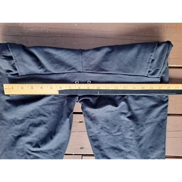 Lauren Ralph Lauren Active Sweatpants Womens Med Black Zip Pockets Drawstring - Picture 3 of 4